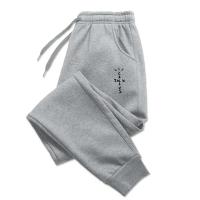 Pantalones De Correr Casual Para Hombre Con Estampado De Letras Talla S-3XL Fitness Gym Outdoor Running Midweight TWILL Polyester - details 2