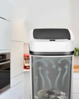 Bandeja De Basura Inteligente 13L Para Cocina Y Baño Recipiente De Residuos Ecológico ABS Forma Rectangular Con Pared Táctil - details 6