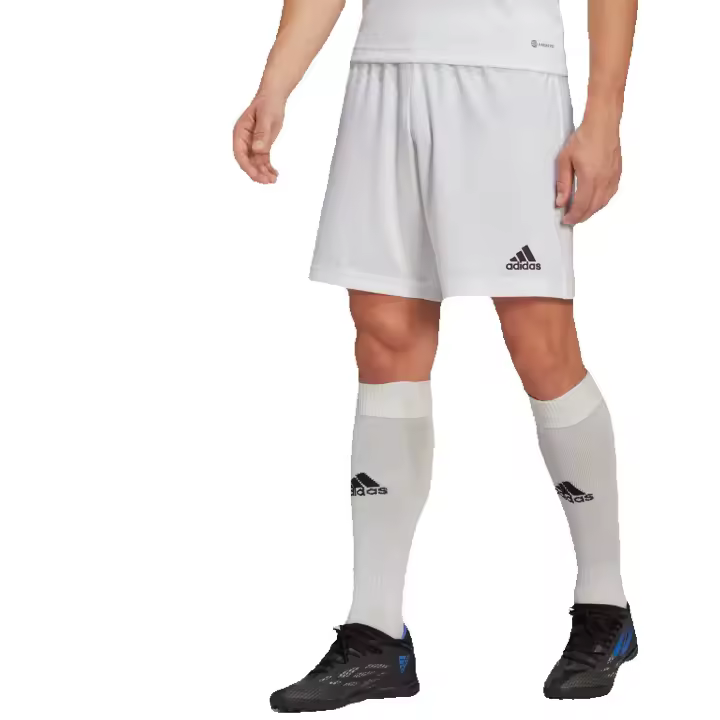 Adidas Pantalón Corto Deportivo Entrada 22 para Hombre, con secado rápido AeroReady, Blanco y Negro - 1