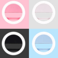 Lente De Teléfono LED Con Luz Ajustable Para Auto-Selfie Luz De Rostro Para Videos De TikTok Y Streaming De Vivo Para Mujeres Luz De Maquillaje - details 3