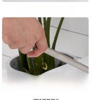 Cepillo De Limpieza Para Inodoro Con Acero Y Plástico Escobilla De Baño Esencial Herramienta De Lavabo Kit De Accesorios Domésticos - details 14