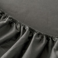 VOLARY - Funda de colchón impermeable para cama doble queen y king de 90/135/150/180cm - Material 100% ALGODON - Protector de hoja elástico - Fabricado en China - details 3