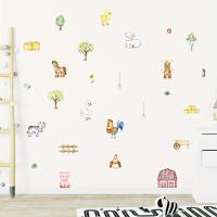 Pegatinas De Pared Para Niños Con Diseño De Pollo Oveja Y Árbol De Granja Pegatinas Ecológicas Resistentes Al Agua Para Decoración De Habitaciones Y Jardines - details 3