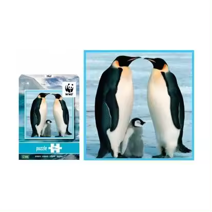 BP Puzle 100 Piezas Pingüinos Hábitat Natural FSC Mixto - 1
