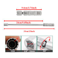 Kit De Herramientas Para Remoción De Encendido Magnético 14mm 16mm Con Rosca De 3/8" Y Llave Giratoria De 12 Puntos De 16mm Longitud De Extensión De Soplete - details 0