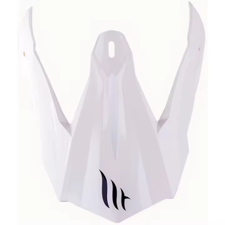 Visera de casco de moto Falcon Solid Blanco Mt Helmets - 1