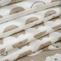 LALA - Ropa de Cama para Cuna de Bebé, ropa de Cama para nuevo nacido, Valla anticolisión para Bebé, Algodón Puro, Cabeza de Oso, 30x30x6, Pieza Entera Lavada. - details 6