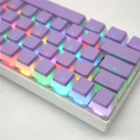 104 Teclas Pudding Tema OEM Perfil ABS PBT Doble Choque Teclas Para Teclado Mecánico De Switch MX RGB Retroiluminado Teclas - details 19
