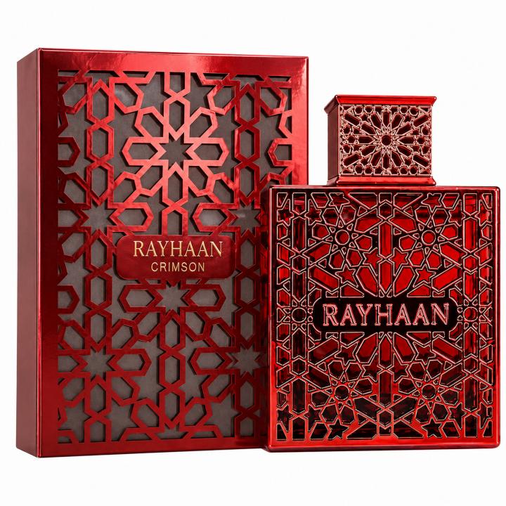 Rayhaan Crimson Eau de Parfum Unisex 100ml - Perfume Árabe Original