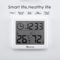 Reloj De Mesa Y Pared Digital Con Temperatura Y Humedad Pantalla Grande Batería Operada Para Decoración De Hogar Cocina Oficina - details 5