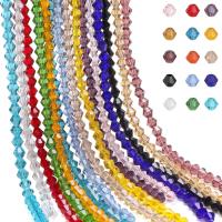 100PCS Bolas De Cristal Facetado 4MM Para Creación De Joyería Pulseras Collares Y Aretes DIY De Cuentas De Vidrio - details 0