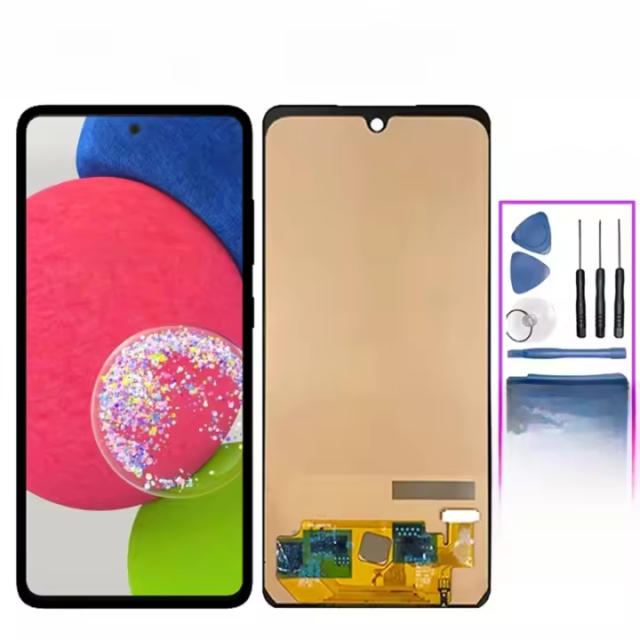 Pantalla AMOLED Super Para Samsung A52s 5G A528B A528M A528B/DS Con Digitizador Táctil Pieza De Repuesto Para Teléfono Móvil - 1