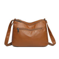Bolso Bandolera Para Mujer Con Correa Ajustable Y Cierre De Cremallera Ideal Para Viajes Y Tiempo Libre Material PU Con Lining De Poliéster Estilo Clásico - details 1