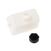 Tanque De Combustible De Plástico Para Motocicleta Mini Moto Pit Dirt Bike Capacidad 1L Color Negro Con Filtro - details 2