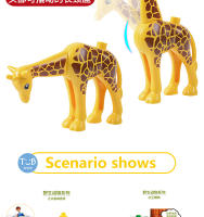 Bloques De Construcción Grandes Para Niños Con Accesorios De Granja Marina Y Animales Compatibles Con Duplo Para Juego Educativo Regalo Para Niños - details 4
