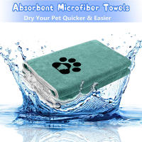 Toalla Para Mascotas Rápida Y Absorbente Para Perros Y Gatos Teléfono De Limpieza Para Tienda De Mascotas Suministros De Baño Para Animales - details 2