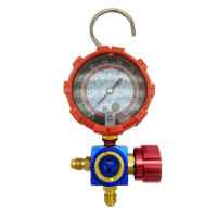 Gauge De Aire Acondicionado Para Refrigerantes R410A R22 R134a R404A Manifold Manómetro Con Espejo Visual 500psi/800psi - details 6
