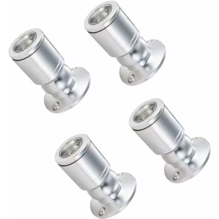 Mini focos empotrables para vitrinas - LED, focos miniatura, superficie de techo, 1W - 1