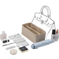 Organizador De Bolsos Multi-Bolsillos Para Birkin25/30/35 Bolsa Interior De Algodón Inserto Para Maletas De Mano - details 2