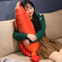 Juguete De Peluche Realista De Arowana Dorada Cálido Y Suave Muñeco De Pescado Almohadilla De Pescado Cojín Para Gatos Regalo Para Todas Las Edades - details 16