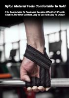 2Pcs Cinturón De Ejercicio Antideslizante Para Peso Muerto Y Tirantes De Agarre Fitness Silicona Resistente Al Desgaste Para Gimnasio Y Ejercicios Con Mancuernas - details 2