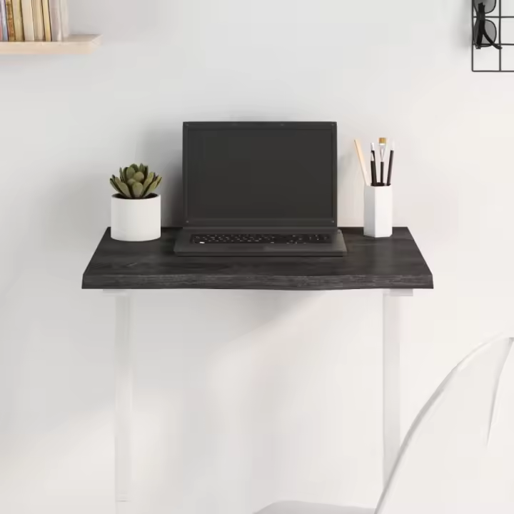 vidaXL Tablero de mesa madera roble tratada marrón oscuro 60x50x2 cm - 1