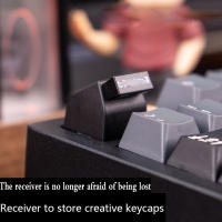 Teclado Mecánico Inalámbrico Con Almacén De Llaves Creativo Y Personalizable Con Keycaps De ABS Para Escritorio - details 2