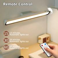 Lámpara De Escritorio LED Recargable Con Imán Y Control Remoto Luz Nocturna Dimmer Continuo Para Dormitorio Armario - details 4