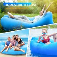 Sofá Inflable De Lujo Para Exteriores Sofá De Camping Plegable Inflable Silla De Tendencia Para Playa Y Pícnic Muebles Inflables Para Apartamentos Espaciosos Y Ecológicos - details 1