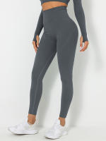 SSITO Pantalones de Yoga con Push-Up para Mujer, Leggings Deportivos sin costura, de secado rápido, Color sólido, para Gimnasio y Correr - details 16