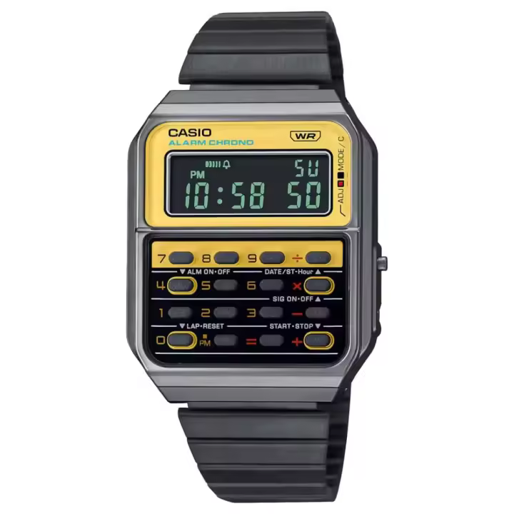 Casio Reloj Ca-500wegg-9bef Dorado Unisex - 1