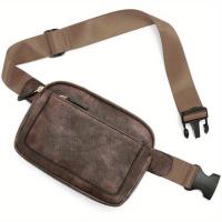 Bolsa De Cintura Para Mujer Con Correa Ajustable De Cuero Sintético PU Bolso De Mano Mensajero Crossbody Moda Casual - details 7