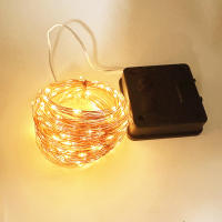 Luces De Fairy LED Solar 7m/12m/22m/32m Impermeables Con 8 Modos Para Decoración De Fiesta Boda Navidad Enlace Exterior - details 5