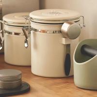 Contenedor De Almacenamiento Airtight De Acero Inoxidable Para Cofeina Gran Capacidad Reserva De Alimentos Ecológico Y Fresco - details 5