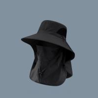 Gorro De Pesca Para Hombres Sombrilla Grande Protección Solar Gorro De Verano Cubrimiento Facial Al Aire Libre Montañismo - details 7