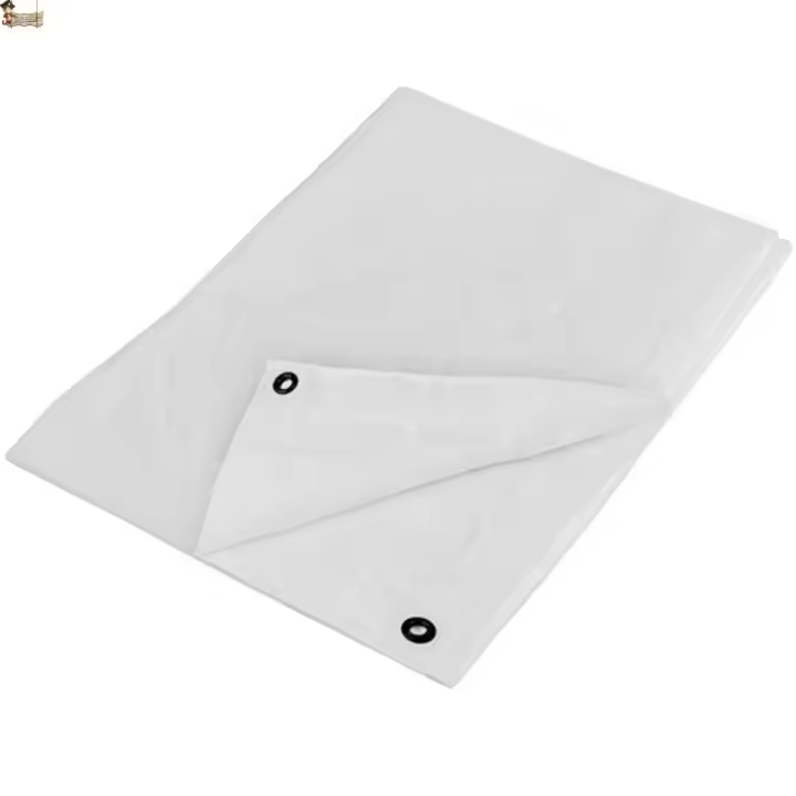 Toldo Bricoloco.com Lona Impermeable Blanco Multiuso Resistente Viento Granizo Lluvia - 1