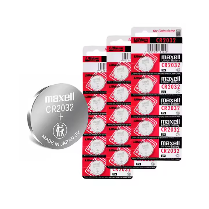 15Uds CR2032 Original Japón Maxell Pilas de Moneda Pilas boton CR2032 3V para Relojs, Fabricado en Japón, Calculadora, Llave del coche, Juguete, Basculas, Envío Rápido Desde España - 1