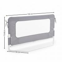 BATHBY Barandilla de Cama Infantil 150 cm – Altura Ajustable, Sistema Abatible, Malla Transpirable, Seguridad Anticaídas - details 2