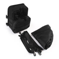 Bolsa De Manillar Universal Para Moto Moto Traveller Bar Handlebar T-Bar Para Harley Dyna Street Bob FXBB Softail Bolsa De Almacenamiento De Maletero - details 2