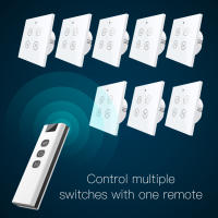 Interruptor Doble De Cortina Inteligente MOES Tuya Smart Life WiFi RF Para Rollos Con Motor Eléctrico Compatible Con Google Home Alexa - details 7