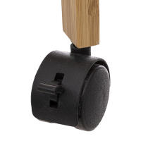 CAMARERA DE BAMBÚ CON 4 RUEDAS DE 3 NIVELES MARCA 5 FIVE - details 0