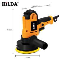 HILDA Máquina De Pulir Coche Eléctrica Ajustable En Velocidad Herramientas De Cera Y Pulido Para Automóviles Accesorios De Poder - details 6
