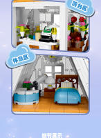 MORK Kit De Bloques De Construcción De Arquitectura Modular 1413pcs Modelo De Tienda De Flores Y Callejón Juguetes De Bloques Para Niños Regalos Para Niños De Edad 6-12 Años Y Más - details 7