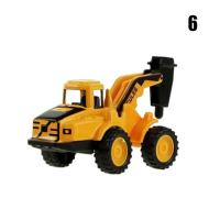 Juguetes De Navidad Vehículos De Miniatura De Aluminio 8 Tipos De Coches De Construcción Y Camiones Cargueros Modelo De Coche - details 13