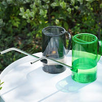 Maceta De Riego Grande Capacidad Desmontable Kettle De Acero Inoxidable Con Cuello Largo Para Jardín Y Césped 1.5l Plástico - details 3