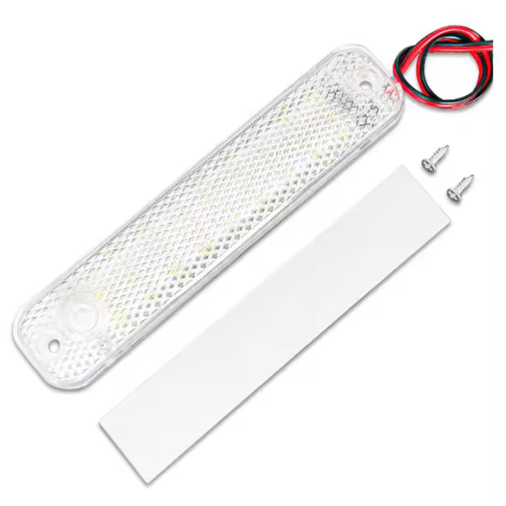 Luz De Techo LED Para Coche 36LED 12V-85V Luz Interior Para Camiones RV Motocaravanas Marítimo Con Interruptor Lectura Nocturna - 1