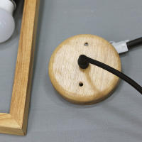 SpazioLuzio - Lámpara en Madera portabombilla E27 - details 0