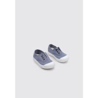 victoria INGLESA ELASTICO LONA TINTADA DREC Deportivas Planas Bebé - niño (hasta la talla 30) Azul - details 0