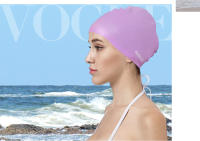 Gorro De Natación Copozz Para Hombres Tamaño Grande Elástico Impermeable De Silicona Para Adultos Deporte Acuático - details 2
