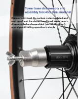 Herramienta De Reparación Para Bicicletas Universal De Montaña Y Carretera Remover Y Instalador De Freehub Tower Base Sockets Slotted Wrench - details 0